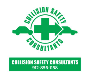 Collision Safety Consultants Logo With Name and Phone_T-Shirts